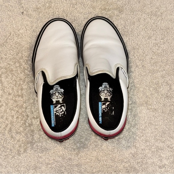 Vans Other - Vans Chris Cosentino Chef White Ultracush Slip-On Loafers Size 9